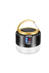 G-300w Kamp Lambası Solar Güneş Enerjili Ampül 26smd Led Şarjlı El Feneri Powerbank 5 Mod ürün fotoğrafı