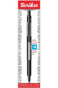 Graphx 0.7mm Mekanik Kurşun Kalem Antrasit ürün fotoğrafı