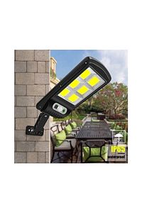 Güneş Enerjili Solar 120 Led Bahçe Aydınlatma Led Işık Su Geçirmez Kumandalı 3 Modlu Hareket Sensör ürün fotoğrafı