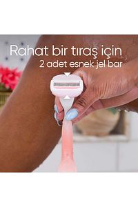 Venus Comfortglide Spa Breeze Kadın Tıraş Makinesi 4 Adet Yedek Tıraş Bıçağı ürün fotoğrafı