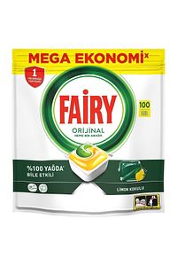 Hepsi Bir Arada Bulaşık Makinesi Kapsülü Limon Kokulu 100 Yıkama ürün fotoğrafı