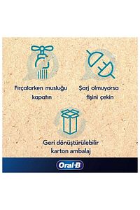 Pro 3 - 3900 - Siyah Beyaz 2'li Şarj Edilebilir Diş Fırçası Seti ürün fotoğrafı