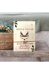 YENİYIL YILBAŞI BİLEKLİKLİ HEDİYE KARTLARI (5 ADET) ürün fotoğrafı