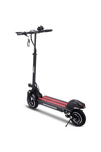 Çift Amortisörlü 1000w 10 Inç Elektrikli Scooter Siyah ürün fotoğrafı