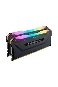32gb (2X16GB) Vengeance Pro Rgb Siyah Ddr4 3600mhz Cl18 Cmw32gx4m2d3600c18 Dual Kit Ram ürün fotoğrafı