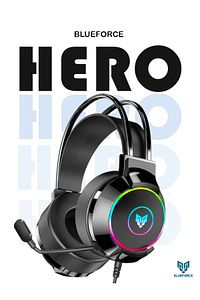 Hero 7.1 Usb Rgb Aydınlatmalı Mikrofonlu Gaming Oyuncu Kulaklığı ürün fotoğrafı