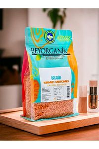 Organik Kırmızı Mercimek 500gr (PESTİSİT VE AFLATOKSİN ANALİZLİ) ürün fotoğrafı