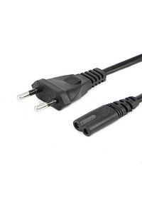 Power Güç Kablosu Tv-radyo -notebook Adaptör 2 Pin Teyip Fişi ürün fotoğrafı