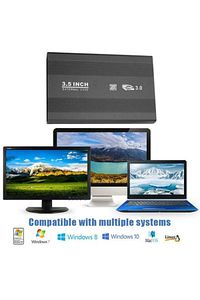 2134 3.5 Inç Usb 3.0 Harddisk Hdd Kutusu Sata Harici Hard Disk Kutu ürün fotoğrafı