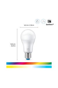 60W Renkli Ambiyans E27 Akıllı Ampul (A60) Matter, Google Home, Alexa Uyumlu ürün fotoğrafı