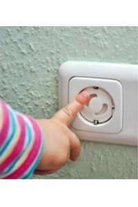 12 Adet Priz Kapağı Priz Kapatıcı Priz Koruma Kapağı Beyaz Renk ürün fotoğrafı