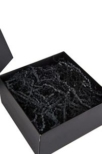 Boş Siyah Renk Hediye Kutusu 20x20x10 Cm ürün fotoğrafı