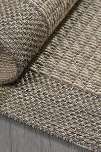 Konfor Sisalux 3091 Bej Jüt Tabanlı Modern Dokuma Kilim Sisal Hasır Halı ürün fotoğrafı