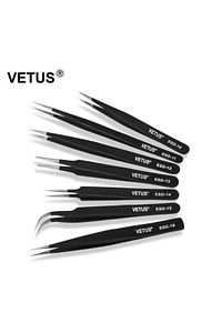 Hassas Elektronik Cımbız Seti Antistatik Çelik Tweezer Set ürün fotoğrafı