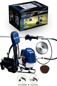 11000rpm 5.9 Hp Sırt Tipi Benzinli Motorlu Ot Çalı Çim Biçme Tırpanı ürün fotoğrafı