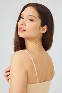 Ayarlanabilir Ince Askılı Lazer Kesim Crop Büstiyer 3'lü Paket-3 ürün fotoğrafı