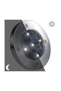 3w Solar Güneş Enerjili Kazıklı Çim & Bahçe Aydınlatma, Ip65,paslanmaz Inox,günışığı Işık Rengi ürün fotoğrafı