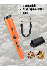 Su Geçirmez El Tipi Ip68 Altın Metal Dedektörü Pil ve Taşıma Çantası ürün fotoğrafı