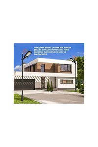 Güneş Enerjili Solar 120 Led Bahçe Aydınlatma Led Işık Su Geçirmez Kumandalı 3 Modlu Hareket Sensör ürün fotoğrafı