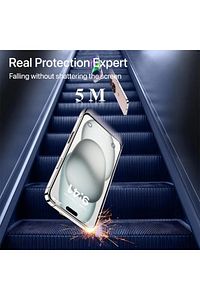 Apple iPhone 15 Pro Max Uyumlu Tam Kapatan Tamperli Cam Ekran Koruyucu Kırılmaz Cam ürün fotoğrafı