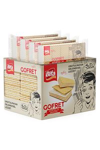 Nostalji Sütlü Vanilyalı Gofret 1000 gr ürün fotoğrafı