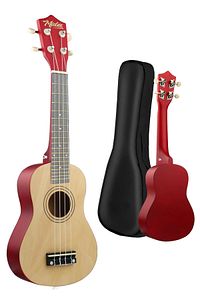 Ukx-233nt Naturel Concert Ukulele (ASKI ÇANTA METOD PENA) ürün fotoğrafı