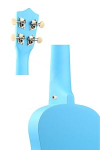 Ukx-233bl Mavi Concert Ukulele (ASKI ÇANTA METOD PENA) ürün fotoğrafı