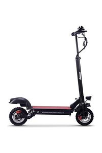 Çift Amortisörlü 1000w 10 Inç Elektrikli Scooter Siyah ürün fotoğrafı