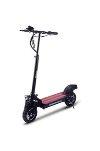 Çift Amortisörlü 1000w 10 Inç Elektrikli Scooter Siyah ürün fotoğrafı