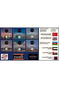 Seria Hali Antrasit Peluş Post Hali Maki?nede Yikanir Kaymaz Taban ürün fotoğrafı