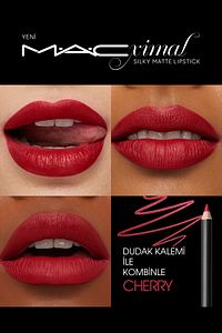 M·a·cxımal Silky Matte Lipstick Nemlendirme Etkili Yoğun Renk Sağlayan Ruj - Russian Red ürün fotoğrafı