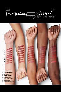 M·a·cxımal Silky Matte Lipstick Nemlendirme Etkili Yoğun Renk Sağlayan Ruj - Russian Red ürün fotoğrafı