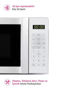 Almd25 20l Mikrodalga Fırın Beyaz ürün fotoğrafı