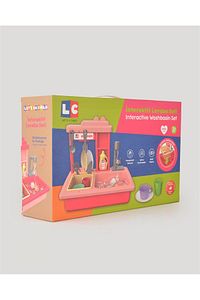 Pembe Interaktif Lavabo Seti ürün fotoğrafı