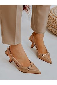 Ten Deri (MOSS) Toka Detay Kadın Stiletto ürün fotoğrafı