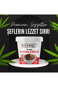 Katkısız Doğal Hurma Ezmesi - %100 Hurma Püresi 1 Kg ürün fotoğrafı