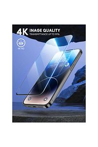 Apple iPhone 15 Pro Max Uyumlu Tam Kapatan Tamperli Cam Ekran Koruyucu Kırılmaz Cam ürün fotoğrafı
