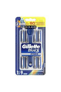 Blue3 Sensor Hybrid Tıraş Makinesi + Yedek Tıraş Bıçağı 9'lu ürün fotoğrafı