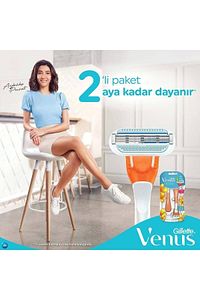 Venus Riviera Kullan At Kadın Tıraş Bıçağı 2'li ürün fotoğrafı
