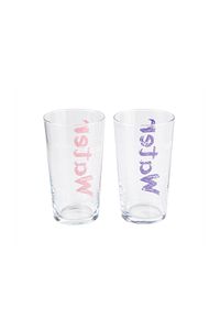 Water Bardak 570 ml 2'li Set - Pembe & Mor ürün fotoğrafı