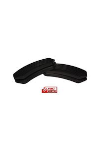 Silikon Tencere Tava Tutacağı Yanmaz Yapışmaz Tutamaç Set 9 X 4 Cm Siyah ( 1 Set 2 Adetten Oluşur ) ürün fotoğrafı