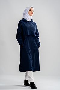 Trend Tesettür Yağmurluk/Trendkot/Rüzgarlık 2024/2025 Sonbahar-Kış Sezonu ürün fotoğrafı