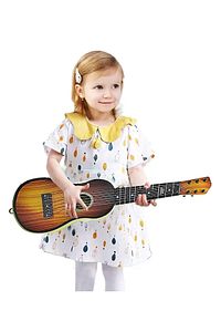 6 Telli Oyuncak Çocuk Gitarı Ispanyol Gitar 50cm ürün fotoğrafı