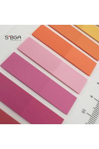 Şeffaf Renkli Postit Post-it Post It. Kitap Ayracı Ayraç Postit Sticker Not Kağıdı 200 Yaprak ürün fotoğrafı