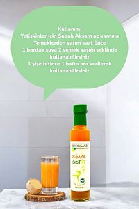 Organik Shot Fit 250ml ürün fotoğrafı