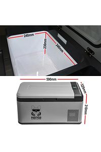 Pg21 12/24volt 21 Litre Kompresörlü Oto Buzdolabı ürün fotoğrafı