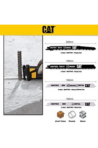 Da07901 8 Parça Profesyonel Metal/ahşap Kesme Tilki Kuyruğu Testere Ucu ürün fotoğrafı