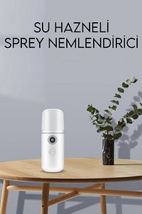 Yüz Nemlendirme Cihazı- Taşınabilir Mini Soğuk Buhar Yüz Nemlendirici Nano Sprey ürün fotoğrafı