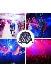 Sese Duyarlı Rgb Led 1 Watt 54x3 Led Par Sahne Işığı-parti, Disko,restoran, Bahçe, Park Plaza Vb. ürün fotoğrafı