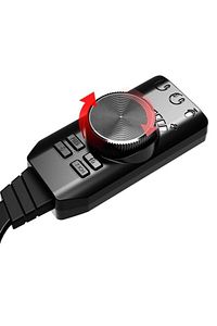 3185 Usb Ses Kartı Harici 7.1 Uyumlu Dönüştürücü Plextone Gs3 Pubg Lol Mikrofon Destekli ürün fotoğrafı